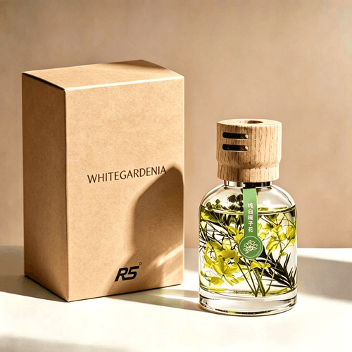 R5 Auto Tech White Gardenia Car Air Freshener